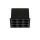 LED Луна за вграждане LIKA FI SLIM SQUARE 10W 3000K NERO 369518 Ideal Lux | Osvetlenieto.bg