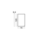 LED Огледало AMBOR 9006022 NovaLuce 48W 4000K Touch Switch On/Off | Osvetlenieto.bg