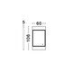 LED Огледало DOUL 9006024 NovaLuce 41W 4000K Touch Switch On/Off | Osvetlenieto.bg