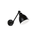 Аплик NEWTON AP1 NERO 027852 Ideal Lux 1xE27 | Osvetlenieto.bg