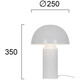 Настолна лампа NILSON 4278901 Viokef 2xЕ14 | Osvetlenieto.bg