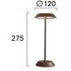 LED Стояща лампа CALIFORNIA 4350501 Viokef 2W CCT 3000K-6000К Triac Dimmable | Osvetlenieto.bg