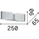 Аплик CLIP AP2 MINI CROMO 049229 Ideal Lux 2xG9 | Osvetlenieto.bg