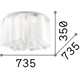 Плафон COMPO PL10 125510 Ideal Lux 10xE27 | Osvetlenieto.bg