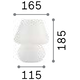 Настолна лампа PRATO TL1 SMALL 074726 Ideal Lux 1xE14 | Osvetlenieto.bg