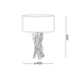 Настолна лампа DRIFTWOOD TL1 129570 Ideal Lux 1xE27 | Osvetlenieto.bg