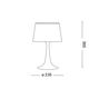 Настолна лампа LONDON TL1 NERO 110554 Ideal Lux 1xE27 | Osvetlenieto.bg