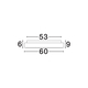 LED Плафон RANDO SMART 9453041 NovaLuce 50W CCT 3000K-4000K | Osvetlenieto.bg