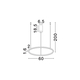 LED Полилей TARQUIN 9345603 NovaLuce 37W 3000K Triac Dimmable | Osvetlenieto.bg