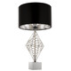 Настолна лампа CARACAS T01960CH CosmoLight 1xE27 | Osvetlenieto.bg