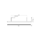 LED Полилей Cityline 01-4716 Redo 49W CCT 3000K-4000K Triac Dimmable | Osvetlenieto.bg
