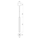 LED Полилей Crisp 01-4693 Redo 9.5W 3000K Triac Dimmable | Osvetlenieto.bg