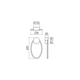 LED Аплик Leo 01-3293 Redo 22W CCT 3000K-4000K | Osvetlenieto.bg