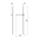 LED Аплик Tangent 01-4673 Redo 6W CCT 2700K-2850K-3000K | Osvetlenieto.bg