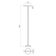 LED Лампион Praxi 01-4401 Redo 8.3W 2700K | Osvetlenieto.bg