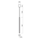 LED Пендел Nikos 01-3858 Redo 8W 3000K | Osvetlenieto.bg