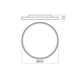 LED Плафон Dama 01-3751 Redo 50W CCT 3000K-4000K-5000K | Osvetlenieto.bg