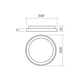 LED Плафон Iconic 01-3904 Redo 30W CCT 3000K-4000K | Osvetlenieto.bg