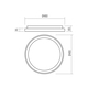 LED Плафон Iconic 01-3906 Redo 40W CCT 3000K-4000K | Osvetlenieto.bg