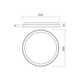 LED Плафон Iconic 01-3909 Redo 50W CCT 3000K-4000K | Osvetlenieto.bg