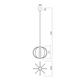 LED Полилей Moss 01-4426 Redo 20W 3000K Triac Dimmable | Osvetlenieto.bg