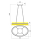 LED Полилей Nobu 01-3814 Redo 80W CCT 3000K-4000K | Osvetlenieto.bg