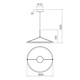 LED Полилей Orbit 01-3838 Redo 39W 3000K Triac Dimmable | Osvetlenieto.bg