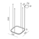 LED Полилей Orion 01-3891 Redo 40W CCT 2700K-3000K-4000K Triac Dimmable | Osvetlenieto.bg