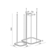 LED Полилей Orion 01-3898 Redo 96W CCT 2700K-3000K-4000K Triac Dimmable | Osvetlenieto.bg