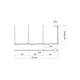 LED Полилей Stick 01-2798 Redo 36W 3000K Triac Dimmable | Osvetlenieto.bg