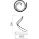 LED Настолна лампа Torsion 01-4371 Redo 11W CCT 2700K-3000K-4000K | Osvetlenieto.bg