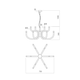 LED Полилей Luxor 01-3228 Redo 54W 3000K Triac Dimmable | Osvetlenieto.bg