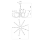 LED Полилей Luxor 01-3231 Redo 81W 3000K Triac Dimmable | Osvetlenieto.bg