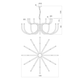 LED Полилей Luxor 01-3238 Redo 108W 3000K Triac Dimmable | Osvetlenieto.bg