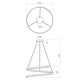 LED Полилей Scroll 01-4016 Redo 46W CCT 3000K-4000K-6000K | Osvetlenieto.bg