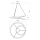 LED Полилей Storm 01-3379 Redo 72W CCT 3000K-4000K-6000K | Osvetlenieto.bg