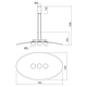 LED Полилей Cody 01-3290 Redo 28W 3000K | Osvetlenieto.bg