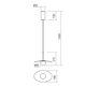 LED Полилей Cody 01-3308 Redo 11W 3000K | Osvetlenieto.bg