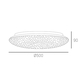 LED Плафон SVALBARD C01868WH CosmoLight | Osvetlenieto.bg