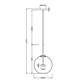 LED Полилей Cometa MOD056PL-L12G3K Maytoni 12W 3000K | Osvetlenieto.bg