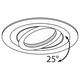 Луна за вграждане черна Atom Maytoni DL023-2-01B | Osvetlenieto.bg