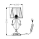 Стояща лампа Brionia Maytoni ARM172-01-G | Osvetlenieto.bg