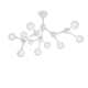 Плафон NODI PL9 BIANCO 149622 Ideal Lux 9xG9 | Osvetlenieto.bg