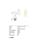 LED Аплик AMPLITUDE 01-1229 Redo 7.7W 3000K WHITE | Osvetlenieto.bg