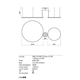 LED Полилей ORBIT 01-1720-TRIAC Redo 108W 3000K D1000+600 SAND WHITE | Osvetlenieto.bg