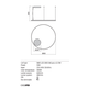 LED Полилей ORBIT 01-1949-DALI Redo 55W 3000K D800 SAND BLACK | Osvetlenieto.bg
