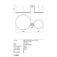LED Полилей ORBIT 01-1953-TRIAC Redo 108W 3000K D1000+600 SAND BLACK | Osvetlenieto.bg