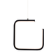 LED Пендел EUCLID-1 V27LEDP22BK Aca Lighting 8W 3000K | Osvetlenieto.bg