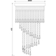 Плафон ITEA DLA12225 Aca Lighting 5xE14 | Osvetlenieto.bg