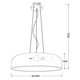 Полилей SALON OD5390MW Aca Lighting 3xE27 | Osvetlenieto.bg